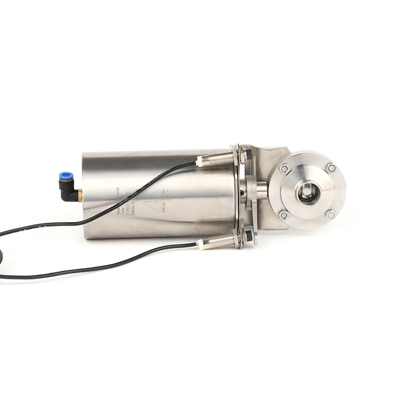  Pneumatic Butterfly Valve With Horizontal Actuator